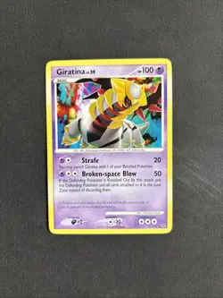 Pokemon TCG Giratina 27/127 Platinum Regular Non-Holo Rare - LP/NM - Image 1