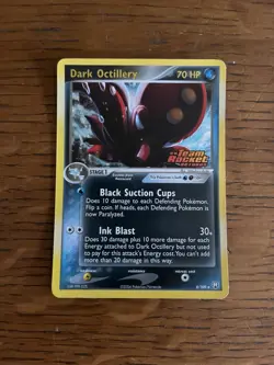Team Rocket Returns Dark Octillery Reverse Holo Stamped 8/109 -2004 Pokemon Rare - Image 1