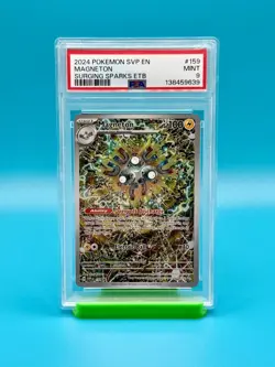 PSA 9 - 2024 POKEMON, SVP EN, MAGNETON, SURGING SPARKS ETB - Image 1