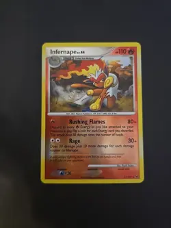 Infernape 31/127 Pokemon TCG Platinum Reverse Holo Rare - Image 1