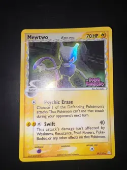 Pokemon 2006 Mewtwo Delta Species Holon Phantoms Reverse Holo/Foil #24/110 GOOD - Image 1