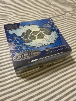 Stellar Crown POKEMON CENTER Exclusive Elite Trainer Box / ETB! Sealed, IN HAND! - Image 1