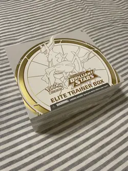 Brilliant Stars Elite Trainer Box Pokemon TCG Sword and Shield ETB Sealed 820650850127 - Image 1