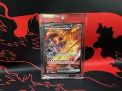 Pokemon TCG Team Rockets Moltres EX#208/182 Destined Rivals Near Mint Or Better - Image 1