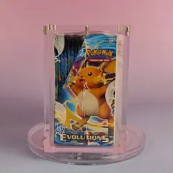 POKEMON EVOLUTIONS ELITE TRAINER BOX ENGLISH SEALED IN ACRYL CASE - Image 2