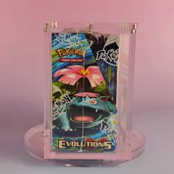 POKEMON EVOLUTIONS ELITE TRAINER BOX ENGLISH SEALED IN ACRYL CASE - Image 4