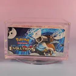 POKEMON EVOLUTIONS ELITE TRAINER BOX ENGLISH SEALED IN ACRYL CASE - Image 5