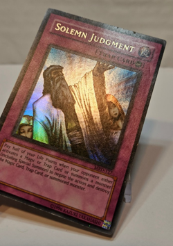 Solemn Judgment MRD-127 Ultra Rare Unlimited Yugioh 1024 - Image 3