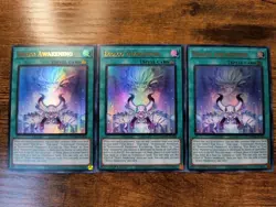 Draco Awakening DOOD-EN064 x3 Ultra Rare 1st Ed YuGiOh Playset TCG NM English - Image 1