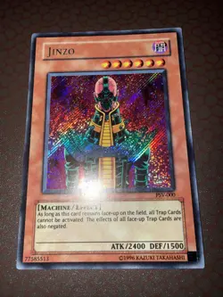 Yu-Gi-Oh! Jinzo -PSV-000- Secret Rare - Unlimited NM! - Image 1