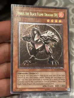 Yugioh! Horus the Black Flame Dragon LV4 Ultimate 1st ED - Image 2