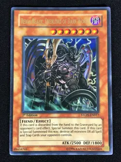 Yugioh Regin-Beaux Overlord of Dark World STON-EN017 1st Ultra (LP) - Image 1