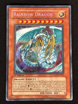 Yugioh Rainbow Dragon TAEV-EN006 1st Secret (LP) - Image 1