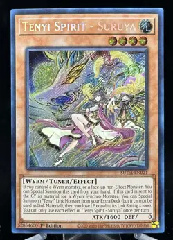 Yu-Gi-Oh! - Tenyi Spirit Suruya - #SUDA-EN021 - Supreme Darkness 1st Ed - Image 1