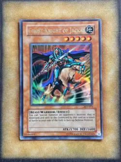 Yugioh Ghost Knight of Jackal AST-071 Ultra Rare MP - Image 1
