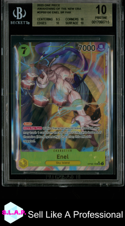 ENEL SR PAR 2023 ONE PIECE AWAKENING OF THE NEW ERA OP05100 BGS 10 - Image 1