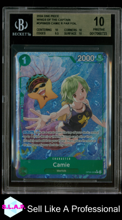 CAMIE PAR R 2024 ONE PIECE WINGS OF THE CAPTAIN OP06025 BGS 10 - Image 1