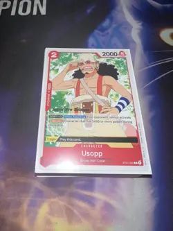 One Piece CCG Singles - Usopp - ST01-002 - Super Pre-Release Common - LP - Image 1