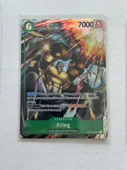 One Piece TCG Pillars If Strength Krieg OP03-025 SR Alt Art - Image 1
