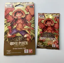 2 One Piece TCG Eng PRB-01 Premium 1 Booster Sleeved And 1 Pack = 2 Sealed Packs - Image 1