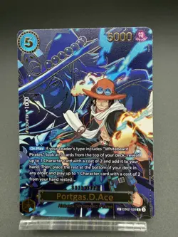 One Piece CCG Portgas.D.Ace SP EB02-028 R SP - Image 1