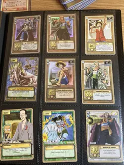 One Piece TCG lot 30 Karten Holo Ruffy, Smoker, Zorro, Robin, Crocodile Treasure - Image 1