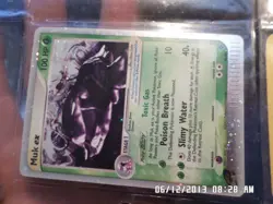 Pokemon TCG Muk EX Dragon Rare Holo #96/97 2003 - NM - Image 1