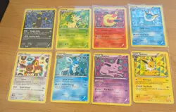 Pokemon Eeveelution Black White Promo Set BW87 88 89 90 91 92 93 94 Eevee - Image 1
