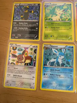 Pokemon Eeveelution Black White Promo Set BW87 88 89 90 91 92 93 94 Eevee - Image 2