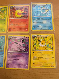 Pokemon Eeveelution Black White Promo Set BW87 88 89 90 91 92 93 94 Eevee - Image 3