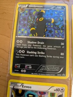 Pokemon Eeveelution Black White Promo Set BW87 88 89 90 91 92 93 94 Eevee - Image 4