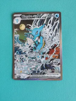 Pokemon TCG: Kingdra EX SVP 131 - Black Star Promo Card - Shrouded Fable - NM - Image 1