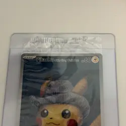 Pokemon TCG Pikachu With Grey Felt Hat 085 Promo Van Gogh Sealed Card - Image 2