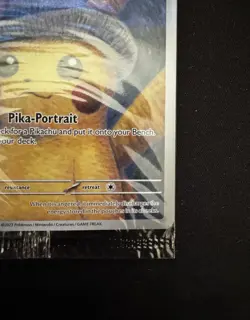 Pokemon 2023 Van Gogh Pikachu with Grey Felt Hat Promo Card - Sealed - Image 3