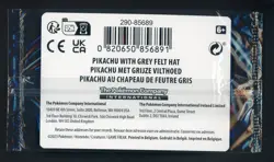 Pokemon Pikachu with Grey Felt Hat SVP 085 Van Gogh Promo Card - Sealed - Image 2