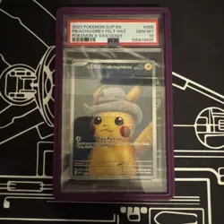 PSA 10 - Pokemon Van Gogh Museum: Pikachu with Grey Felt Hat Promo Card - Image 1