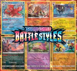 Pokemon TCG SWSH Battle Styles | Choose Your Card | Reverse Holo/Holo/Ultra Rare - Image 1