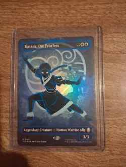 Katara, the Fearless (Borderless) (Neon Ink Foil) Avatar: The Last Airbender... - Image 1