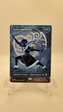 Katara The Fearless (Borderless) (Neon Ink Foil) - Avatar: The Last Airbender - Image 1