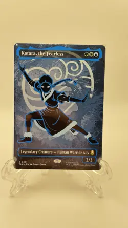 Katara The Fearless (Borderless) (Neon Ink Foil) - Avatar: The Last Airbender - Image 2