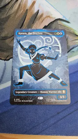 Katara, the Fearless (Borderless) (Neon Ink Foil) Avatar The Last Airbender Foil - Image 1