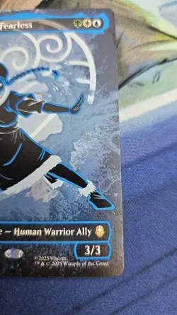 Katara, the Fearless (Borderless) (Neon Ink Foil) Avatar The Last Airbender Foil - Image 2