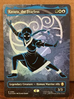 Katara, The Fearless (Borderless)(Neon Ink Foil) - Avatar: The Last Airbender - Image 1
