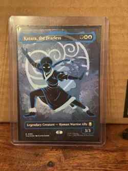 Katara, The Fearless (Borderless)(Neon Ink Foil) - Avatar: The Last Airbender - Image 3