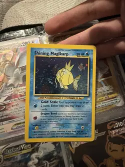 Pokemon Shining Magikarp Holo Rare Card 66/64 Neo Revelation - Image 1