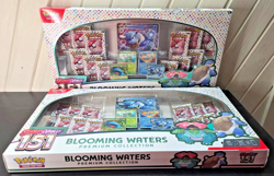 LOT OF 2 -- POKEMON TCG Scarlet & Violet 151 BLOOMING WATERS Premium Collection - Image 1