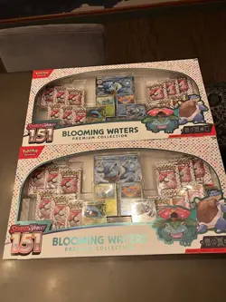 Pokemon TCG Scarlet & Violet 151 Blooming Waters Premium Collection - Lot of 2 - Image 1