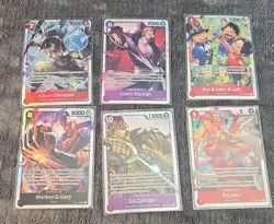 One Piece TCG SR Lot of 33 Super Rare Cards Mixed Sets NM Op14 Op13 Op12 Prb02 - Image 4