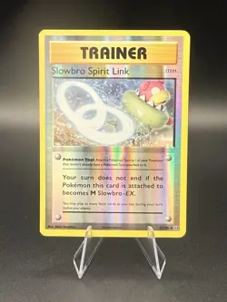 Slowbro Spirit Link REVERSE HOLO 86/108 Pokemon XY Evolutions TCG Card LP 2016 - Image 1