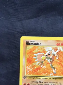 Pokemon Cards: Fossil 1st Edition Rare: Hitmonlee 22/62 - Image 2
